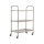 Dismounting Three Tiers Stainless Steel Food Trolley